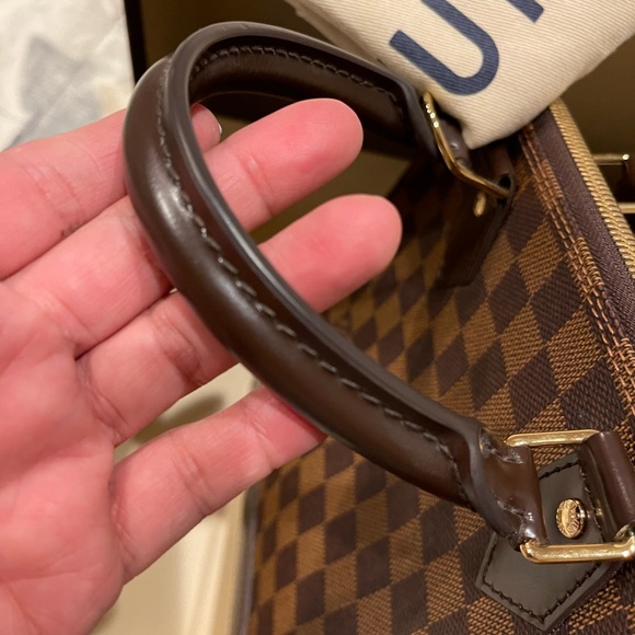 ❤️Authentic❤️ Louis Vuitton Alma PM Damier Ebene N53151 Like new it was a gift. - Picture 5 of 11